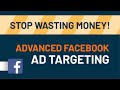 Advanced Facebook Ad Targeting | Audience Research Facebook Ads