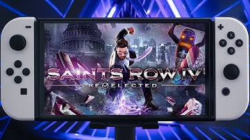 Saints Row IV®: Re-Elected™ on Switch Oled - Handheld Gameplay and Graphics