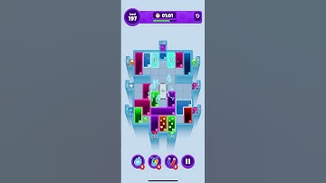 Drop Away:Color Puzzle Walkthrough Level 197 #walkthroughgameplay #games #dropaway #gaming #gameplay