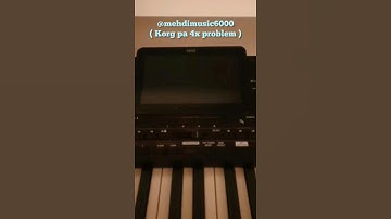 Korg pa 4x problem 🎹 @mehdimusic6000  #korg