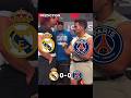 Real Madrid vs Psg 😍 #shorts #championsleague