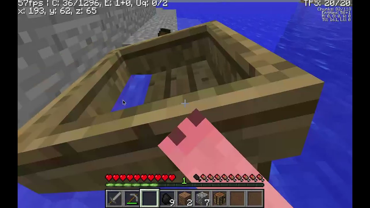 minecraft gameplay episode one (stuck in stone age)