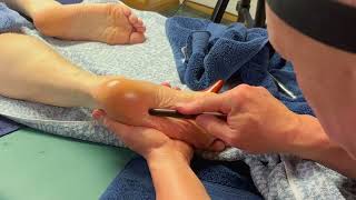 Deep Reflexology Foot Massage Using Thai Massage Tools โ Raynor Massage