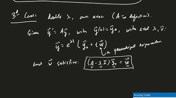 Math 350 to Replace 7.8.  Repeated eigenvalues.