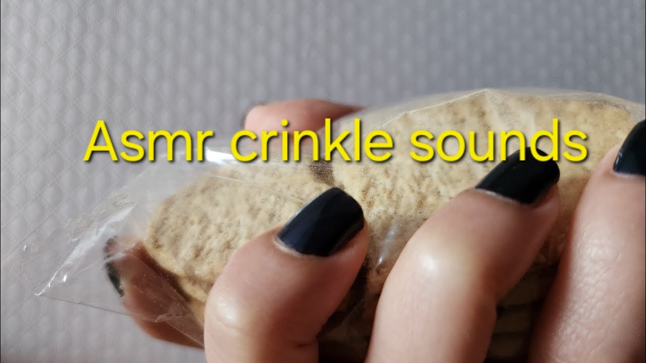 ASMR Crinkle sounds #relax #satisfying #crinkly - YouTube