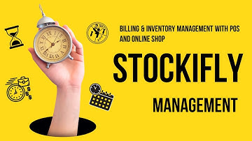 Stockifly - Billing & Inventory Management with POS and Online Shop
