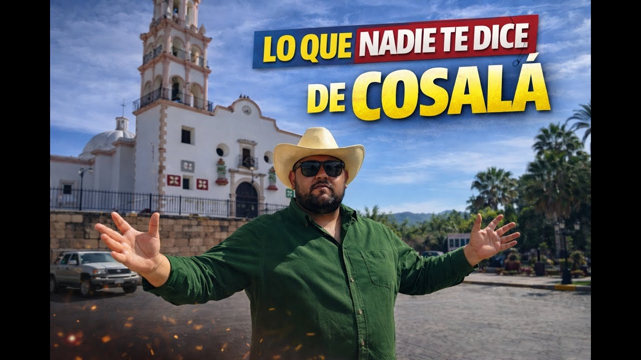 Lo que NADIE te dice de Cosalá, Sinaloa 🇲🇽 - YouTube