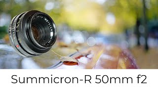 SummicronR 50mm f2.  How good is this Leica SLR lens and is it worth the money?
