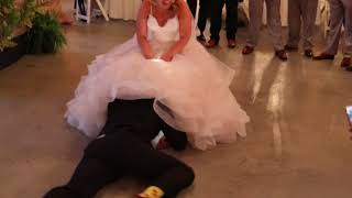 Misson Impossible Wedding Garter Toss