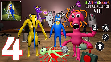 Blue Monster Life Challenge 8 | Chapter 1,2 Gameplay Walkthrough Part 4 (Android, iOS)