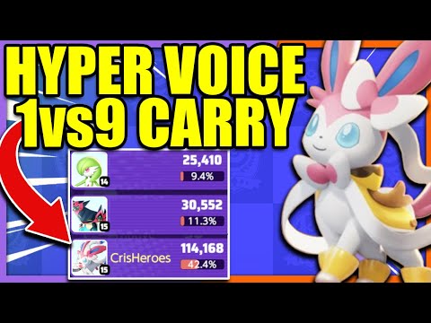 HYPER VOICE SYLVEON is officially a TOP TIER BUILD again 