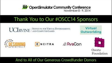 OSCC14 - Virtual Reality in the Enterprise