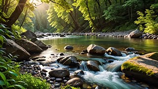 Calming River and Nature Sounds For Mind Refreshment,