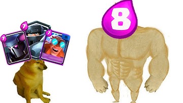 Stop (MK + P.E.K.K.A + E - Giant) With 8 Elixir ?