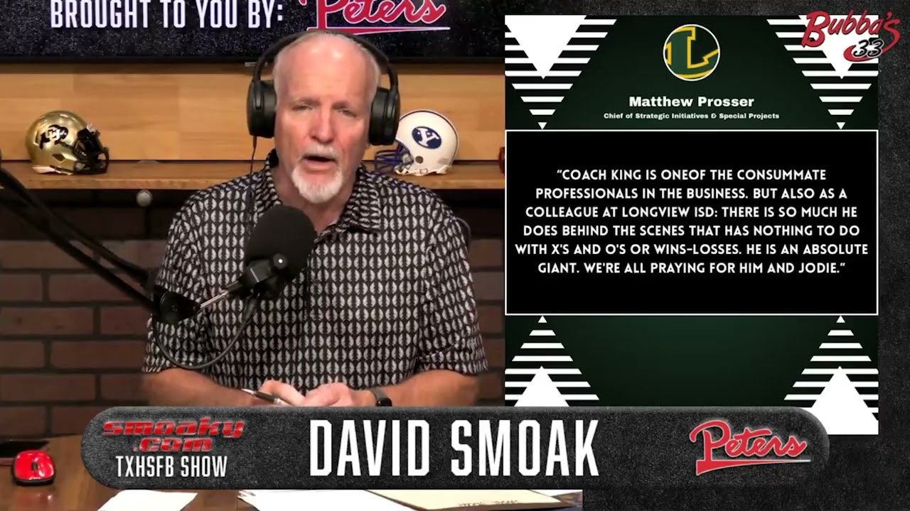 Texas High School Football Kickoff With David Smoak
