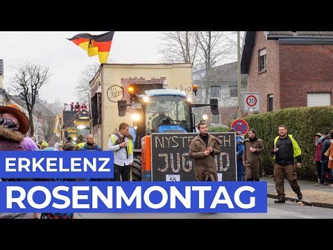 Erkelenz Rosenmontagszug 2020 | Karneval im Rheinland