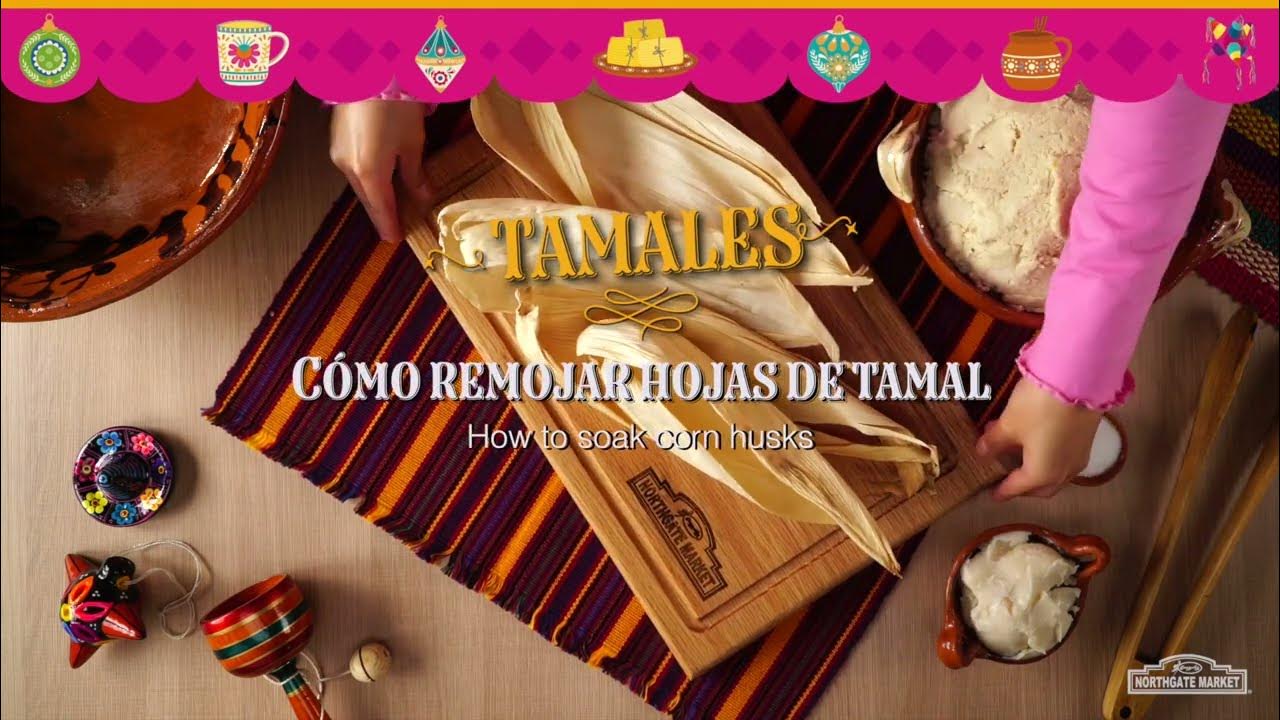 How to soak Hoja de Tamales / Corn Husk YouTube