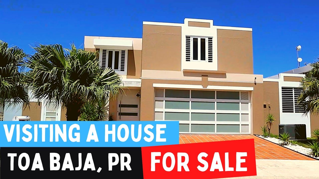 Visité casa a la venta en Toa Baja PR cerca Playa Punta Salinas