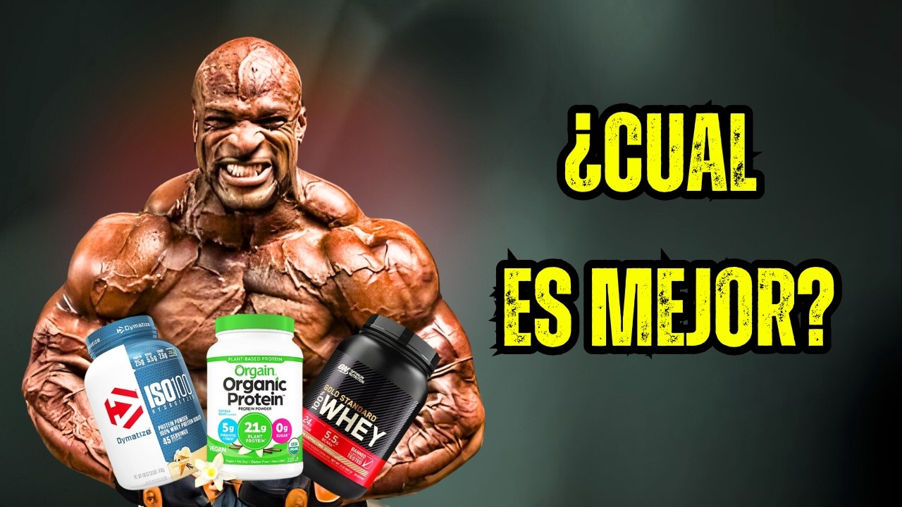 ¿Cuál Es La MEJOR PROTEÍNA Para GANAR MÚSCULO?