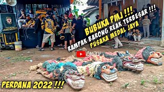 Tampil Perdana 2022 !!! Rampak Barong Reak Terbesar Khas Bubuka Pusaka Medal Jaya Di Babakan Cimasuk