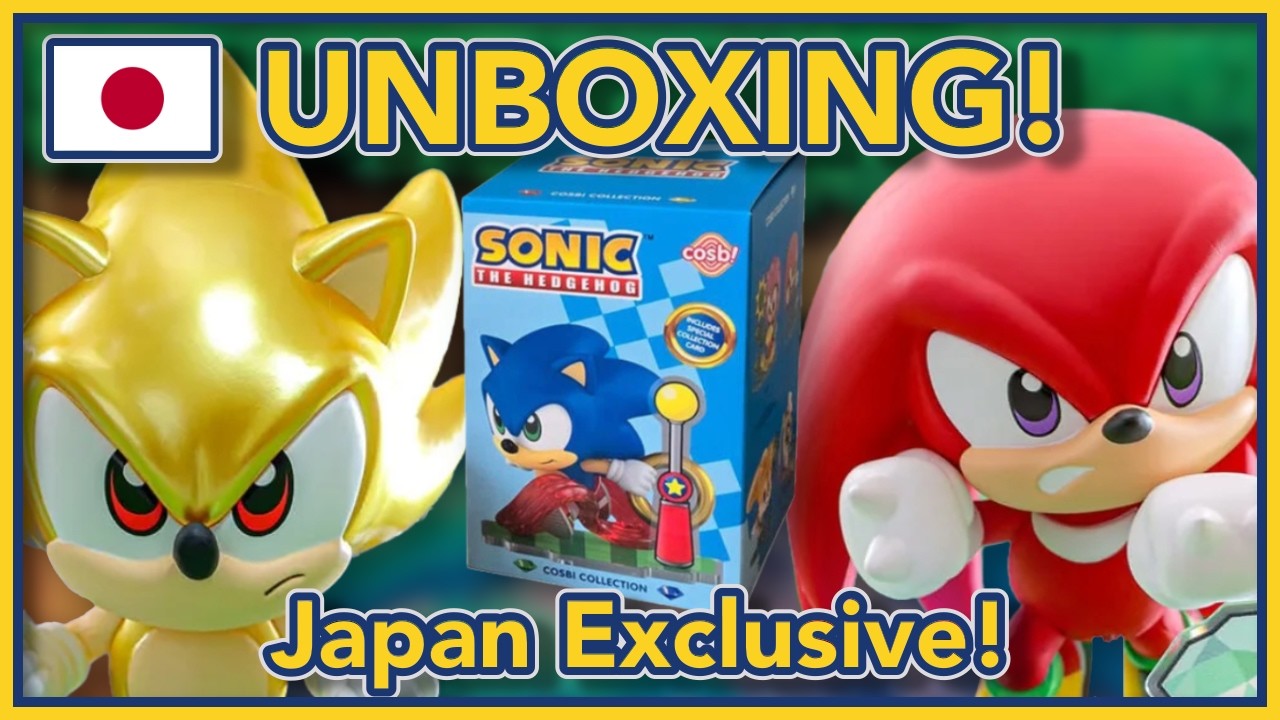 Unboxing Japanese Sonic Figures! (Blind Boxes)