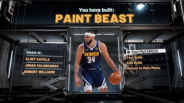 NBA 2K21 JAVALE MCGEE BUILD IS A RIM RUNNING PAINT PROTECTOR - FINISH BIG & PROCET THE PAINT!
