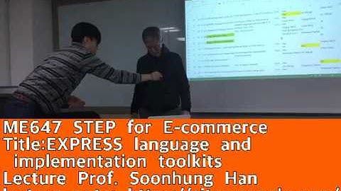 STEP for e-Business : Information Modeling in EXPRESS