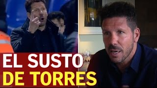 Simeone explica su reacción tras el susto de Torres en Riazor | Diario AS