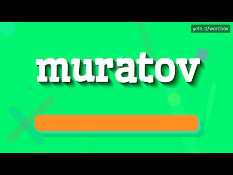 Videó: A Muratov vezetéknév jelentése és eredete
