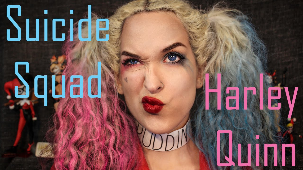 Suicide Squad Movie Harley Quinn Makeup Tutorial YouTube