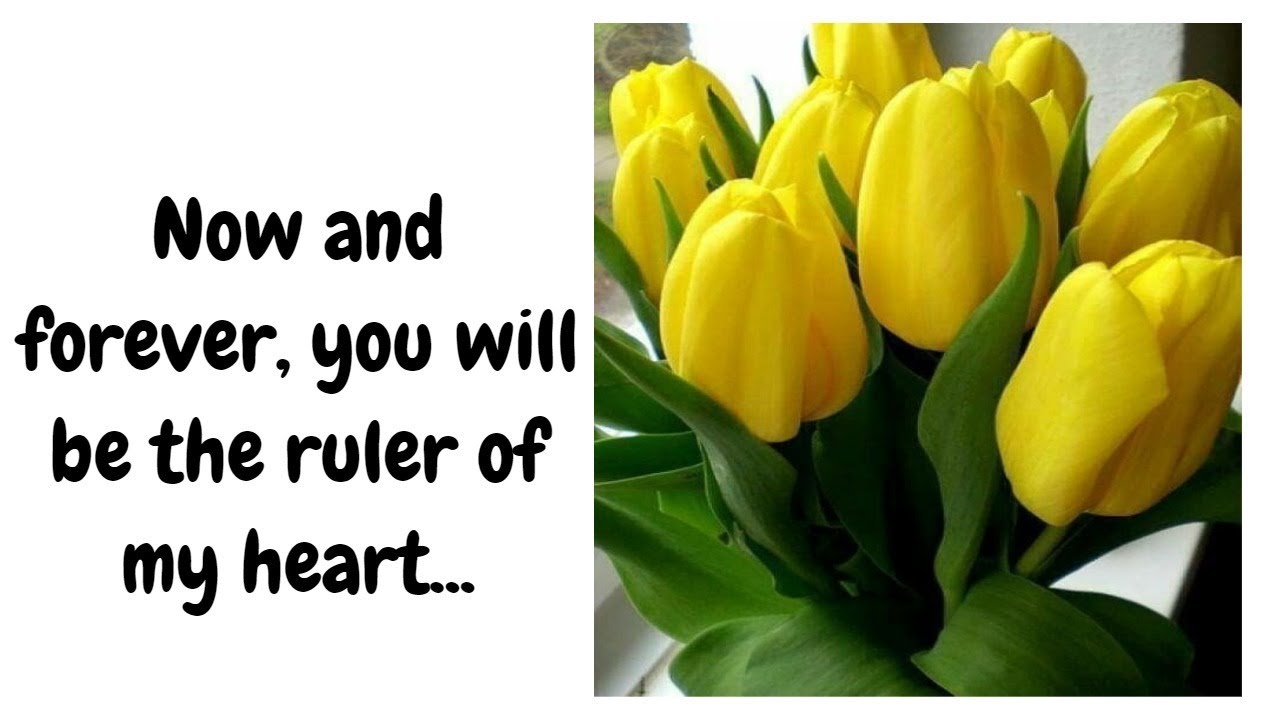 Now and forever, you will be the ruler of my heart... - YouTube