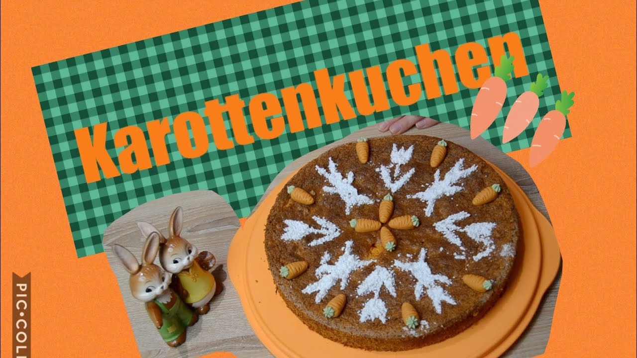 Karotten Kuchen | Osterkuchen | Rübentorte | carrot cake | tarte aux ...