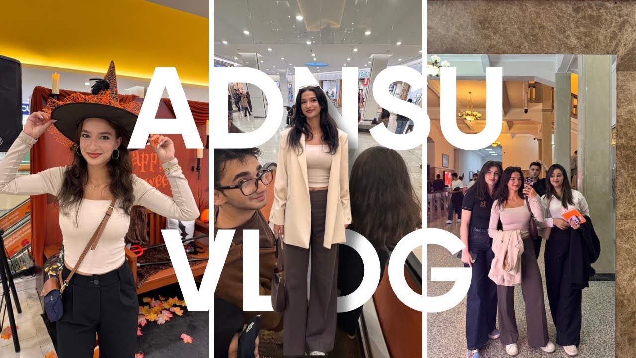 ADNSU VLOG | Universitet həyatı📚,maraqlı anlar🤩