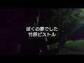 ぼくの夢でした/竹原ピストル【弾き語りカバーしました】(説明欄に歌詞記載)