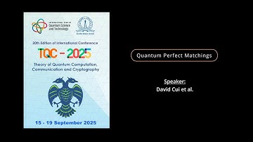 01 Quantum Perfect Matchings