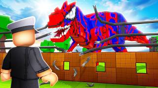 Adding MUTANT DINOSAURS to my DINOSAUR PARK in ROBLOX