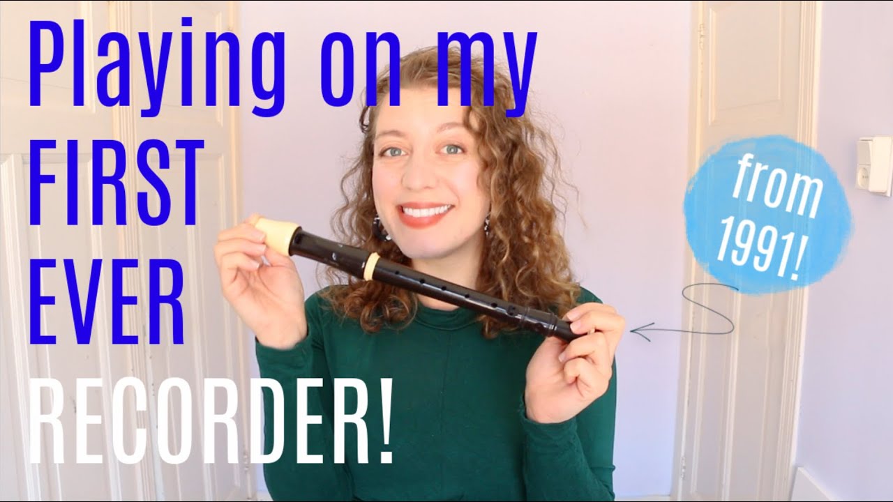 Playing my CHILDHOOD RECORDER! | Team Recorder - YouTube