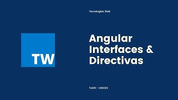 Angular - Interfaces & Directivas