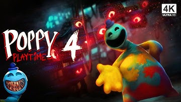 Poppy Playtime Chapter 4: Safe Haven Full Gameplay 4k 60fps (No Commentary) Doey Rampage