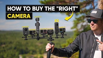 DJI vs INSTA360 vs GOPRO - THE ULTIMATE CAMERA COMPARISON (START HERE)