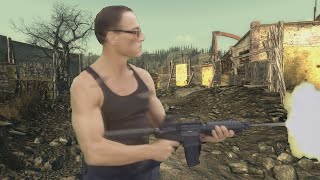 Assault rifle in Fallout 3 vs Assault rifle in Fallout: New Vegas screenshot 5