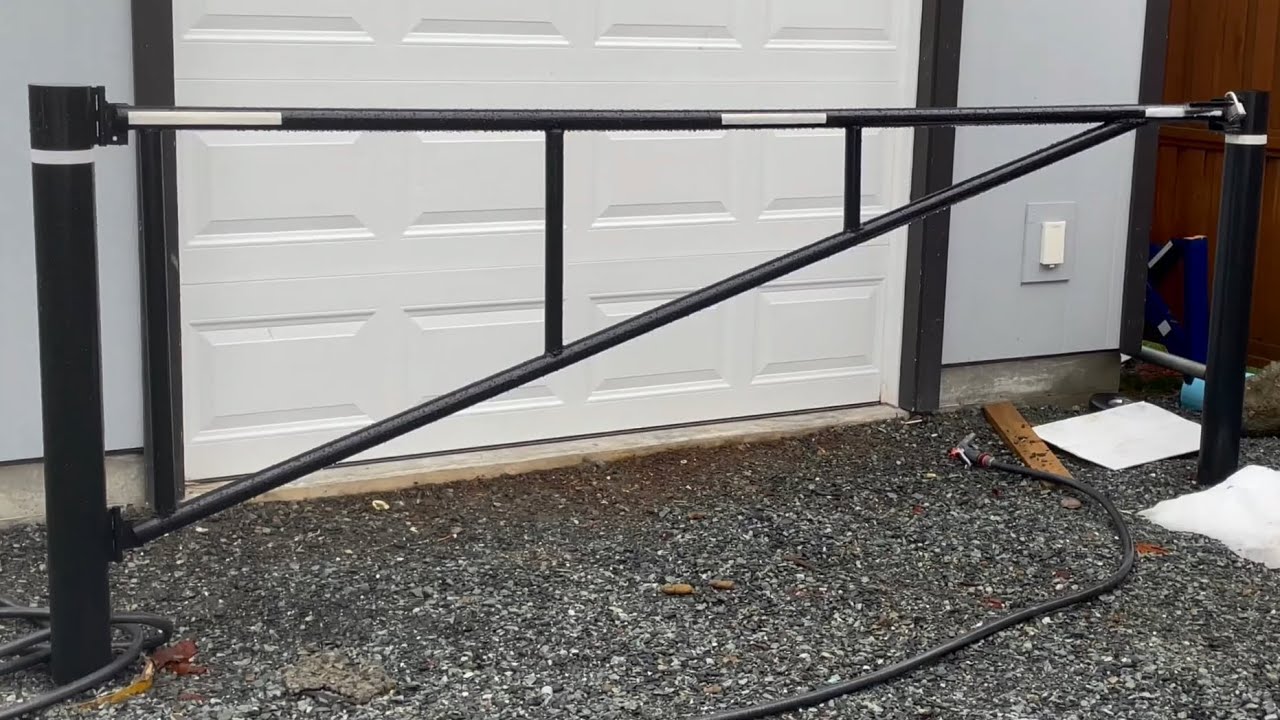 Building a metal security gate to protect my garage (part 2)