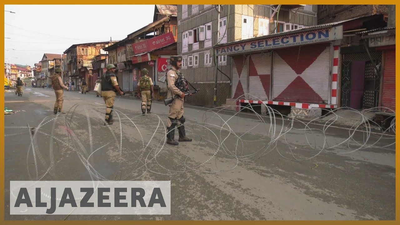 aljazeera english logo Indian-administered Kashmir cut off from world