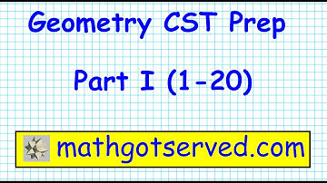 Geometry CST released questions part I 1 20