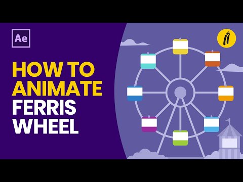 How to Animate a Ferris Wheel | Parenting in After Effects Tutorial