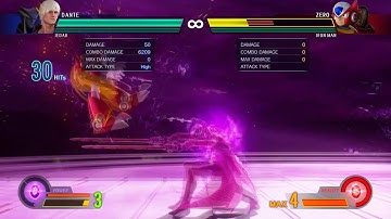 Silver haired hunk kills small robot boy in a single combo (MVCI)