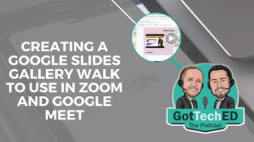 Creating a  Google Slides Gallery Walk to use in Zoom and Google Meet