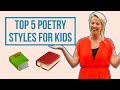 Poetry Styles for Kids Quiz