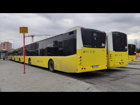 İstanbul'da 73 ile Taksim (Harbiye) - Yenibosna Metro Arası Otobüsle Seyahat