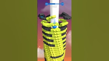 Stack Ball Level 318 Gameplay – Fast & Satisfying Ball Crushing Action!